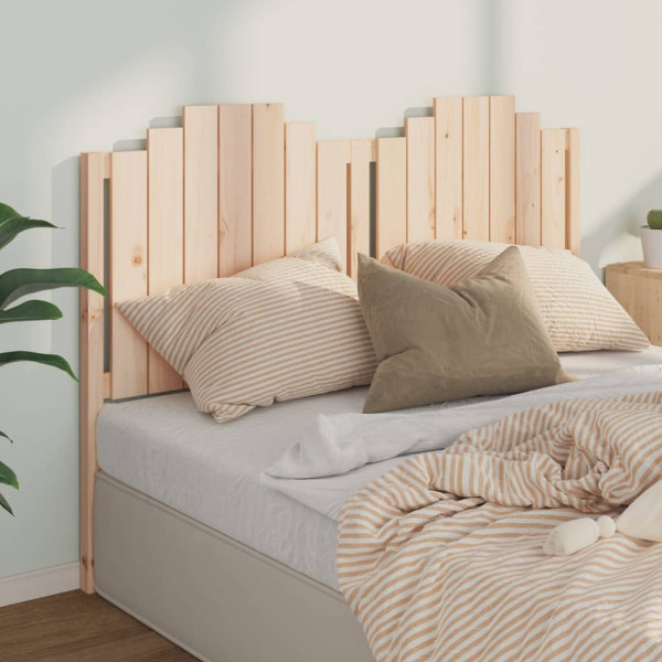 Cabecero de cama madera maciza de pino 166x4x110 cm D
