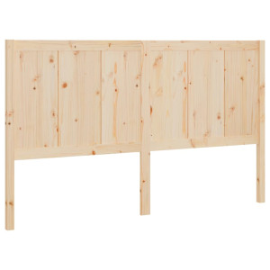 Cabecero de cama madera maciza de pino 145.5x4x100 cm H