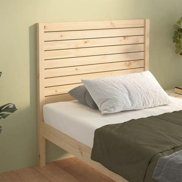 Cabecero de cama madera maciza de pino 81x4x100 cm D