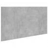 Cabecero de cama madera contrachapada gris 160x1.5x80 cm 2