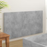 Cabecero de cama madera contrachapada gris 160x1.5x80 cm 4