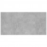 Cabecero de cama madera contrachapada gris 160x1.5x80 cm 5