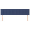 Cabeceros 2 unidades de tela azul 90x5x78/88 cm 3
