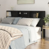 Mueble cabecero negro 200x19x103.5 cm 1