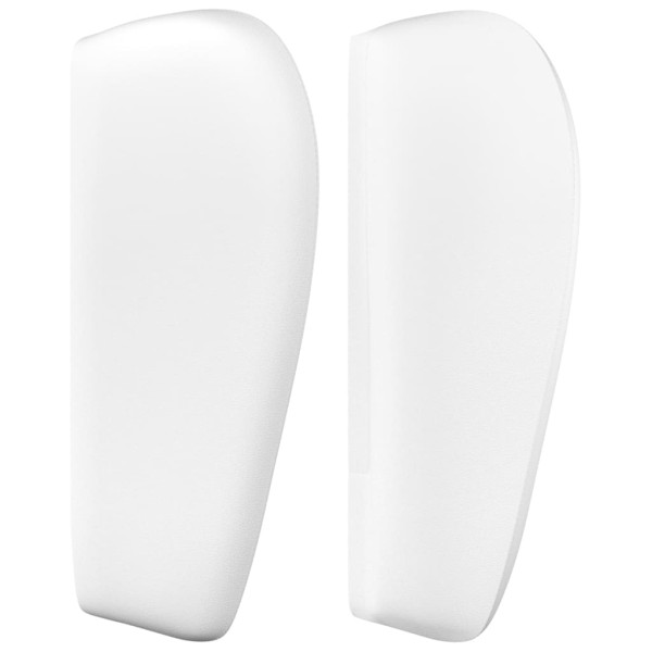Cabecero de cuero sintético blanco 183x23x78/88 cm M 4