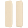 Cabecero de tela color crema 163x16x78/88 cm 4