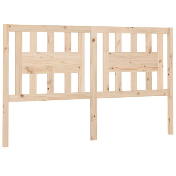 Cabecero madera maciza de pino 141x4x100 cm M 2