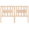 Cabeceira de cama 141x4x100 cm pinho maciço 3