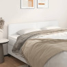Cabeceros 2 unidades de cuero sintético blanco 80x5x78/88 cm 1