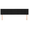 Cabeceira de cama 2 pcs tecido 80x5x78/88 cm preto 3