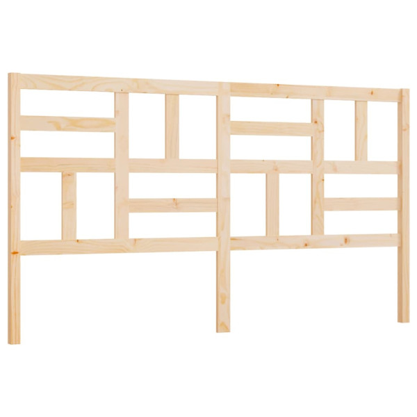 Cabecero de cama madera maciza de pino 186x4x104 cm M 2
