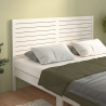 Cabeceira de cama 166x4x100 cm pinho maciço branco 1