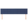 Cabeceros 2 unidades de tela azul 100x5x78/88 cm 3