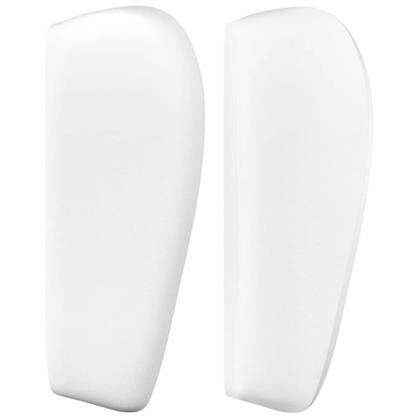 Cabecero de cuero sintético blanco 163x23x78/88 cm M 4