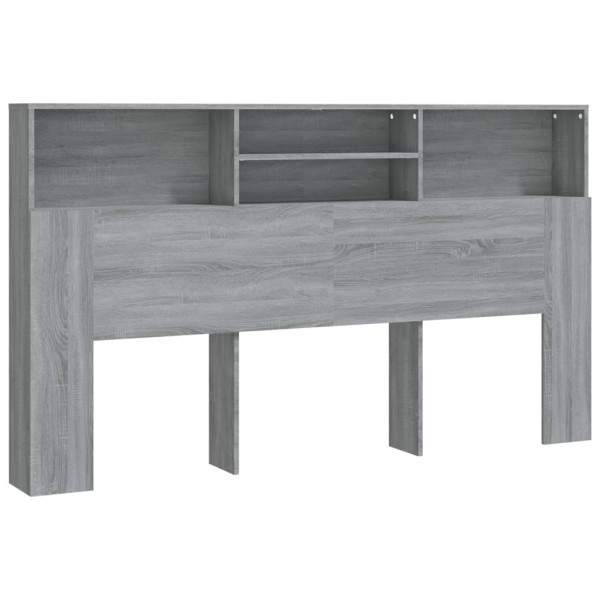 Mueble cabecero gris Sonoma 180x19x103.5 cm M 2