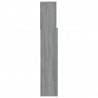 Mueble cabecero gris Sonoma 180x19x103.5 cm 4