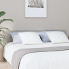 Cabeceira cama 200x1.5x80 cm derivados madeira cimento cinzento 1