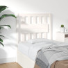 Cabeceira de cama 80.5x4x100 cm madeira de pinho maciça branco 4