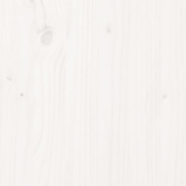 Cabecero de cama madera maciza de pino blanco 80.5x4x100 cm M 5