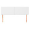 Cabeceros 2 unidades cuero sintético blanco 72x5x78/88 cm 3
