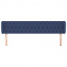 Cabecero de tela azul 183x23x78/88 cm 3