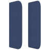 Cabecero de tela azul 183x16x78/88 cm 4