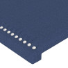 Cabecero de tela azul 183x16x78/88 cm 5