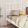 Cabecero de cama madera maciza de pino blanco 81x4x100 cm 1