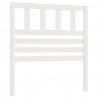 Cabecero de cama madera maciza de pino blanco 81x4x100 cm 2