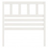 Cabeceira de cama 81x4x100 cm pinho maciço branco 4