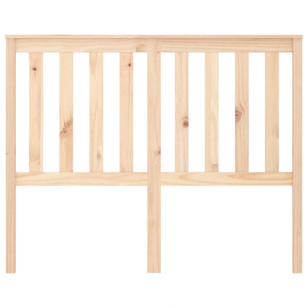 Cabecero de cama madera maciza de pino 141x6x101 cm M 3
