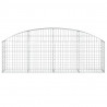 Cesto gabião arqueado 200x30x60/80 cm ferro galvanizado 3