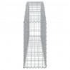 Cesto gabião arqueado 200x30x60/80 cm ferro galvanizado 4