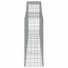 Cesto gabião arqueado 400x50x120/140 cm ferro galvanizado 4
