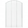 Cesto gabião arqueado 150x50x220/240 cm ferro galvanizado 3