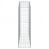 Cesto gabião arqueado 200x50x160/180 cm ferro galvanizado 4