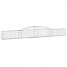 Cesto gabião arqueado 400x30x40/60 cm ferro galvanizado 2