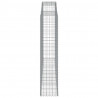 Cesto gabião arqueado 300x50x220/240 cm ferro galvanizado 4