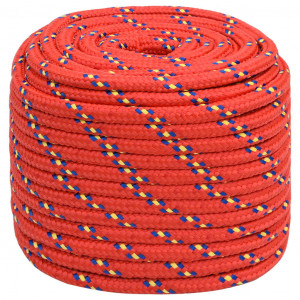 Corda de barco 18 mm 25 m polipropileno vermelho H