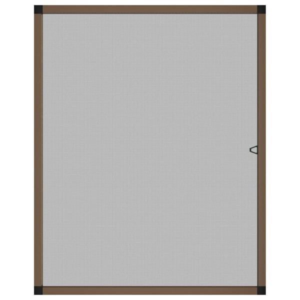 Mosquitera para ventanas marrón 100x120 cm M 3
