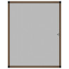 Tela anti-insetos para janela 100x120 cm castanho 3