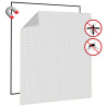 Mosquitera magnética para ventanas blanco 130x150 cm 4