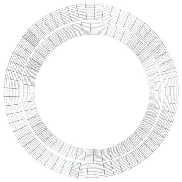 Brasero de gaviones hierro galvanizado Ø100 cm M 3