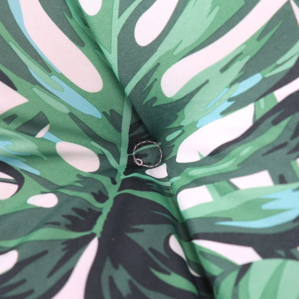 Cojines para palets 2 unidades tela estampado de hojas M 5