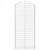 Cesto gabião arqueado 100x30x220/240 cm ferro galvanizado 3
