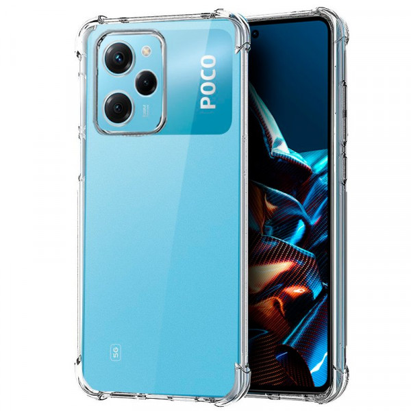 Carcasa COOL para Xiaomi Poco X5 Pro 5G AntiShock Transparente D