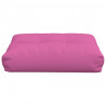 Almofadão para paletes 50x40x12 cm tecido rosa 3