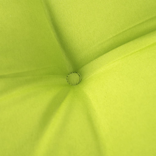 Cojines para sofá de palets 2 unidades tela verde claro M 5