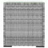 Mesa auxiliar ratán sintético gris 40x37x40.5 cm 3