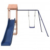 Parque infantil de exterior madera maciza Douglas 4